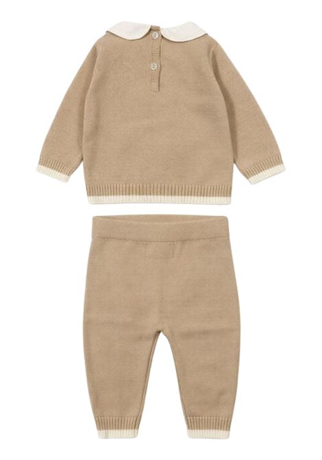 Beige cotton baby set NANAN | E25003ABEIGE
