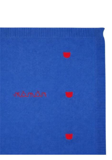 Coperta neonato blu in cotone NANAN | E25028PBLU