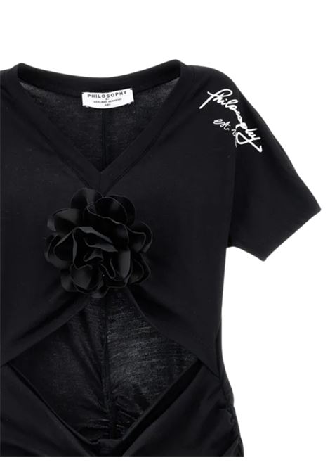Abito bambina nero PHILOSOPHY | I1E9035211/MANERO