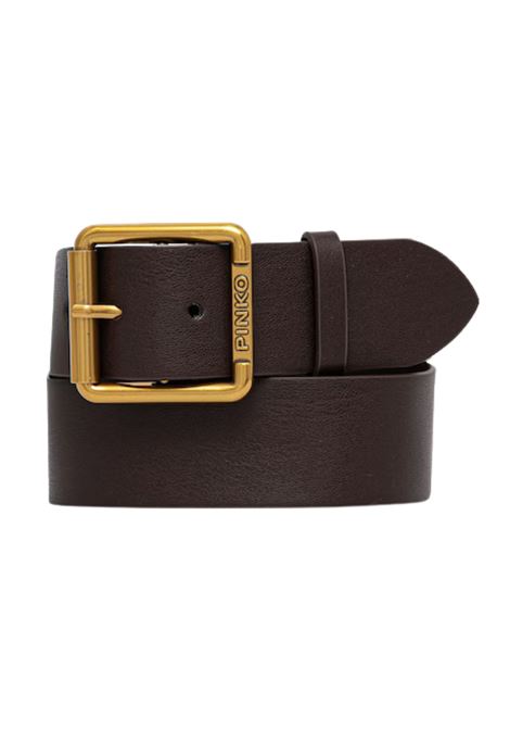 Cintura bambina marrone in pelle Pinko | KFAV001C/SUMARRONE