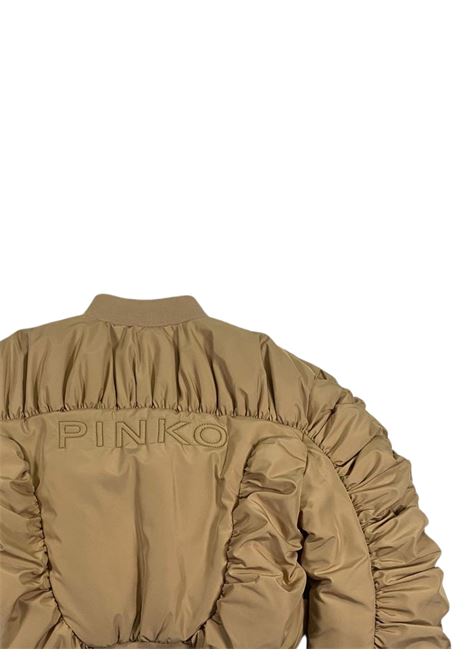 Giubbino bambina beige imbottito Pinko | KFGB0040NY/SUBEIGE
