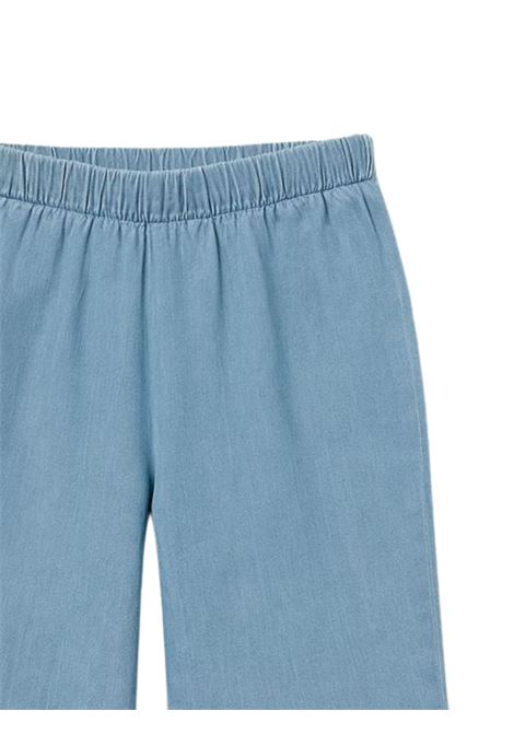Baby girl's light blue denim trousers Please | PE15010G71/MADENIM