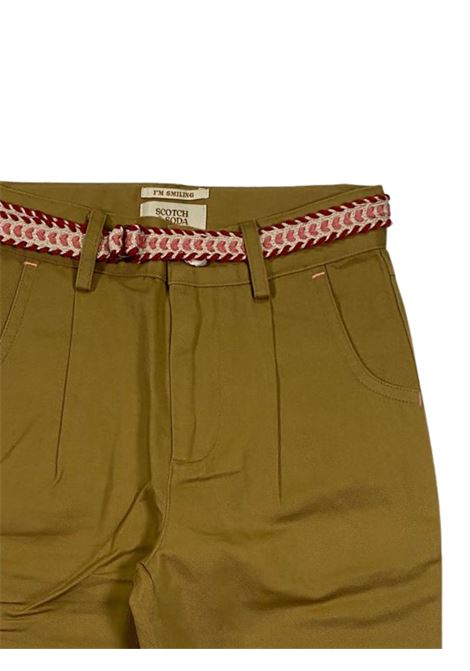 Girls' linen and cotton trousers Scotch&Soda | 175817/SUVERDE