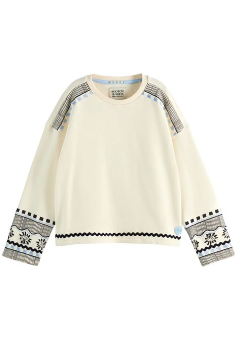 Girls' sand cotton sweatshirt Scotch&Soda | 179349/SUSABBIA