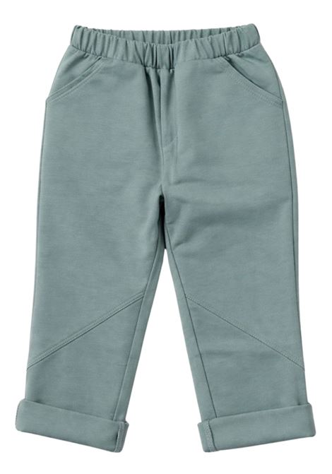 Green cotton baby trousers SKIKKERLI | PBF322/MAVERDE