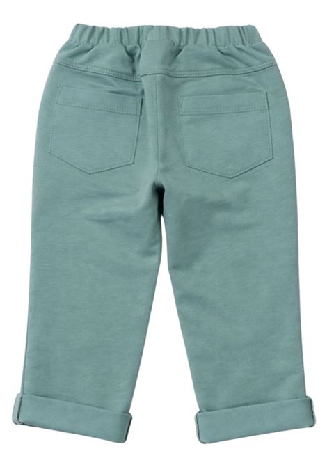 Green cotton baby trousers SKIKKERLI | PBF322/MAVERDE