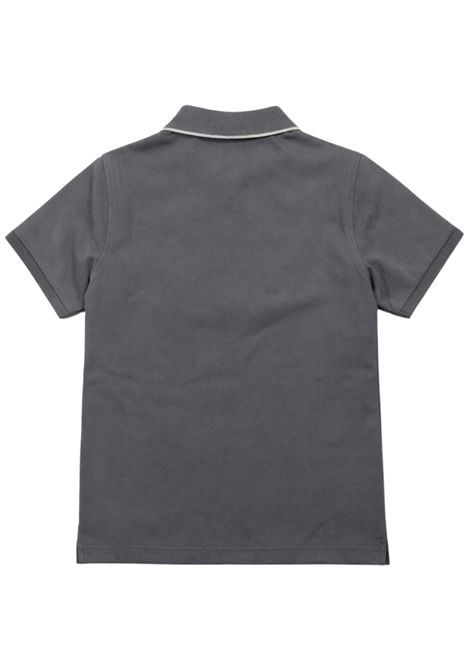 Children's grey cotton polo shirt SUN68 | A36311GRIGIO