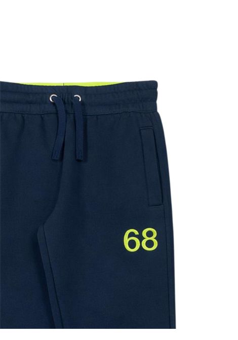 Blue cotton trousers for children SUN68 | F36341BLU