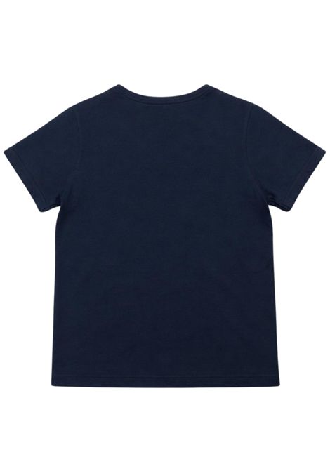 Blue cotton T-shirt for children SUN68 | T36315BLU