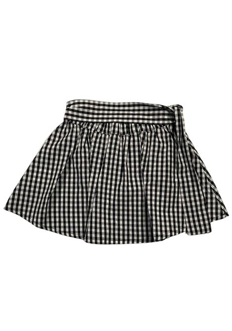 Gonna bambina nera in cotone VICOLO | G00201/DEBBIANCO/NERO