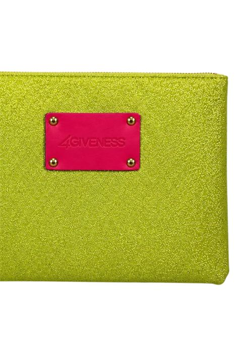 Pochette bambina verde laminata 4giveness | 125GACPO5350VERDE