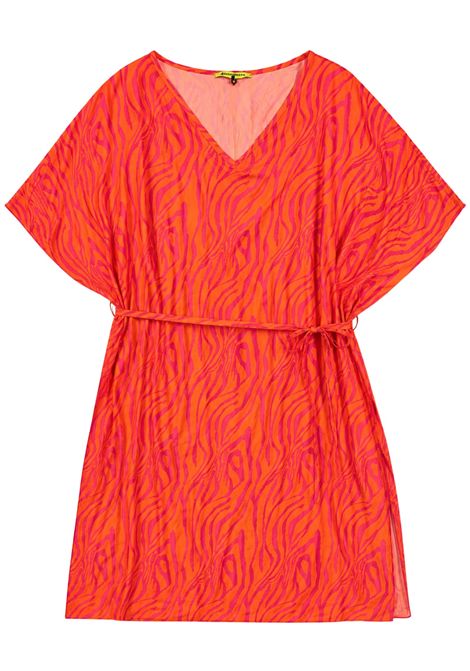 Kimono bambina arancio in viscosa 4giveness | 3880ARANCIO