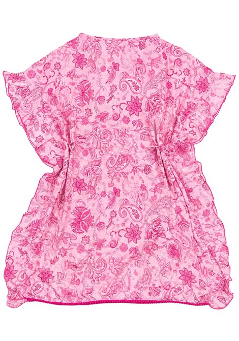 Kaftano bambina rosa in viscosa 4giveness | 4952ROSA