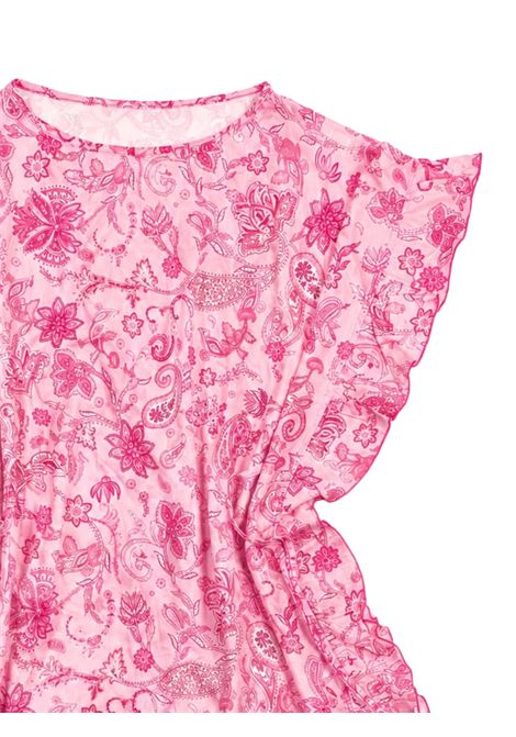 Kaftano bambina rosa in viscosa 4giveness | 4952ROSA