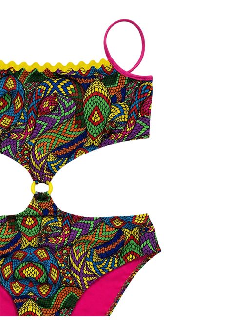 One-piece swimsuit for girls 4giveness | 5105MULTICOLOR