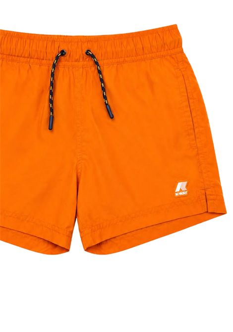 Costume da bagno bambino arancio K-way | 3127IWARANCIO